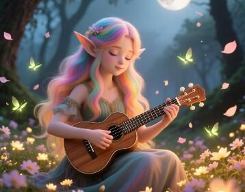 精灵会有梦幻不切实际的想法